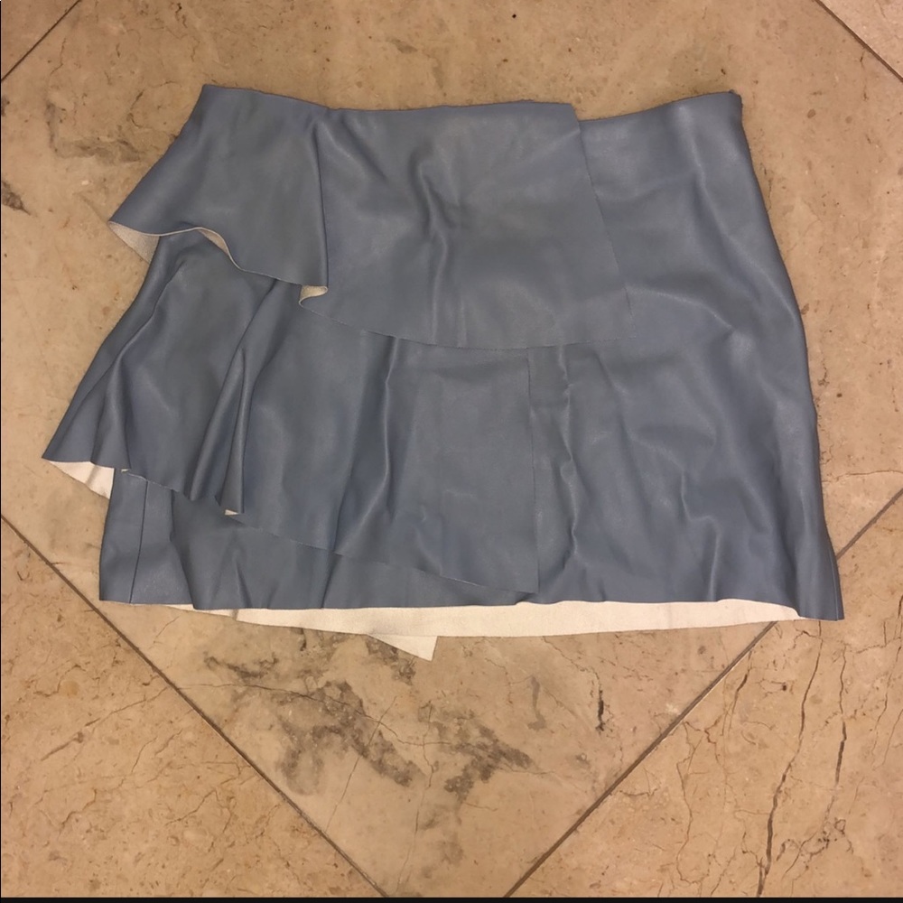 Leather skirt